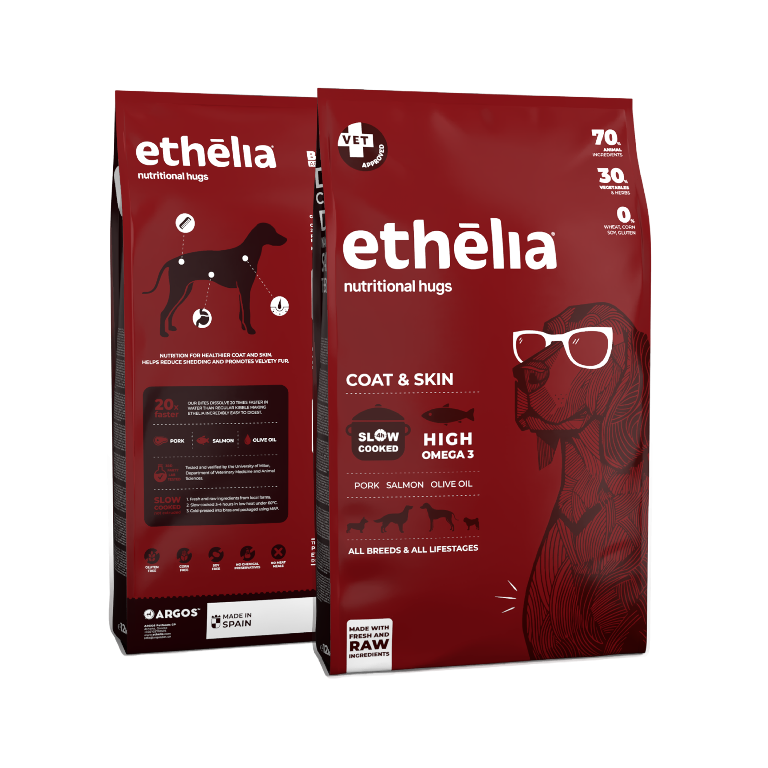 Ethelia Slow-Cooked Cold-Pressed Coat & Skin 12kg